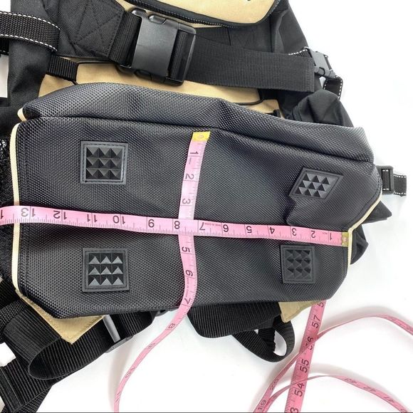 Ripzone Top Loading Lg Backpack - tan & black NWOT - Picture 13 of 14